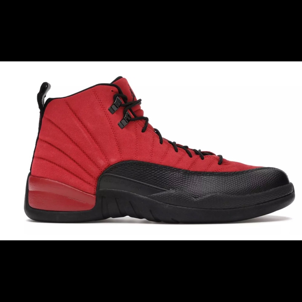 Nike Air Jordan Retro 12 Reverse Flu Game Mens Sz9 - Picture 4 of 6